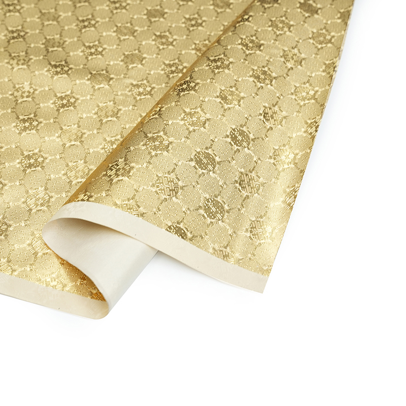 Fényes arany műbőr a táskához