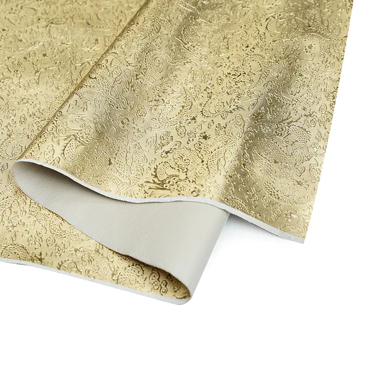 Fémes film PVC bőr táskához és poggyászhoz